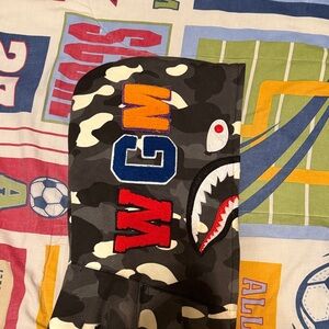 Bape Camouflage Shark Hoodie